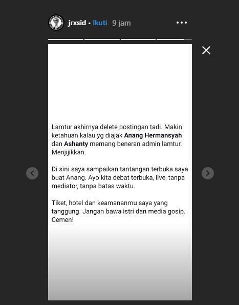 jerinx bertemu anang