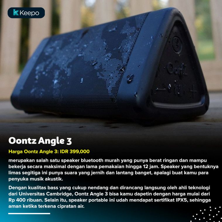 Oontz Angle 3 bluetooth speaker