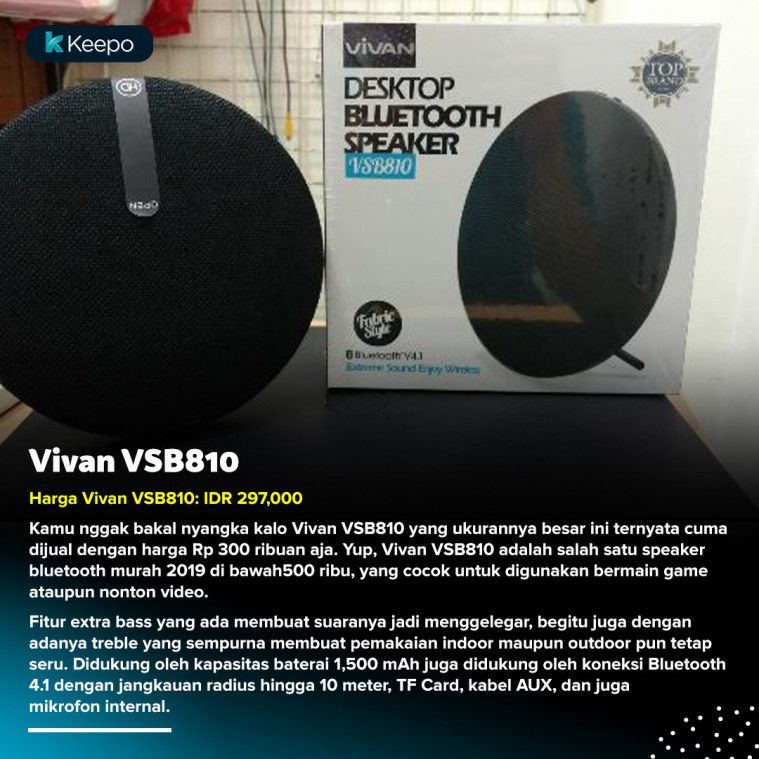 Vivan VSB810 bluetooth speaker