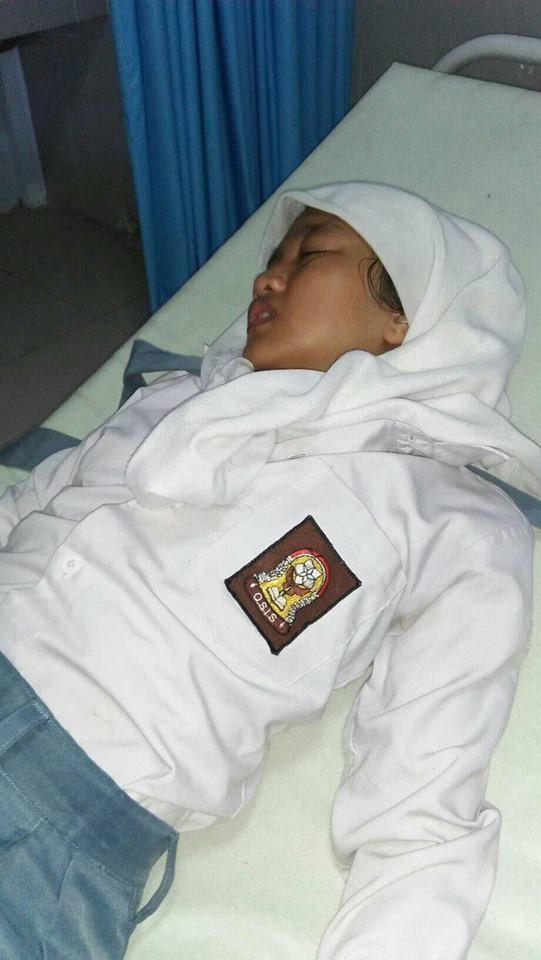 Lumpuh karena diisengin teman