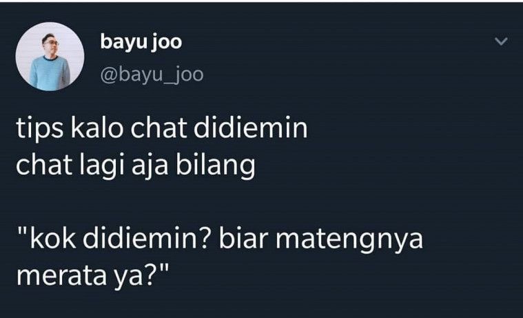 Cara Cara Netizen Balas Doi Yang Suka Diemin Chatmu