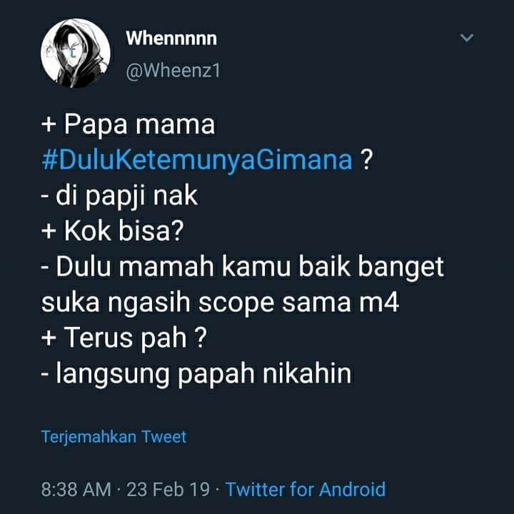 papa mama bertemu