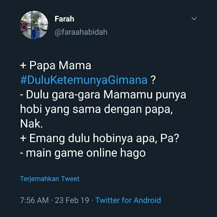 papa mama bertemu