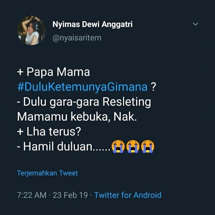 papa mama bertemu