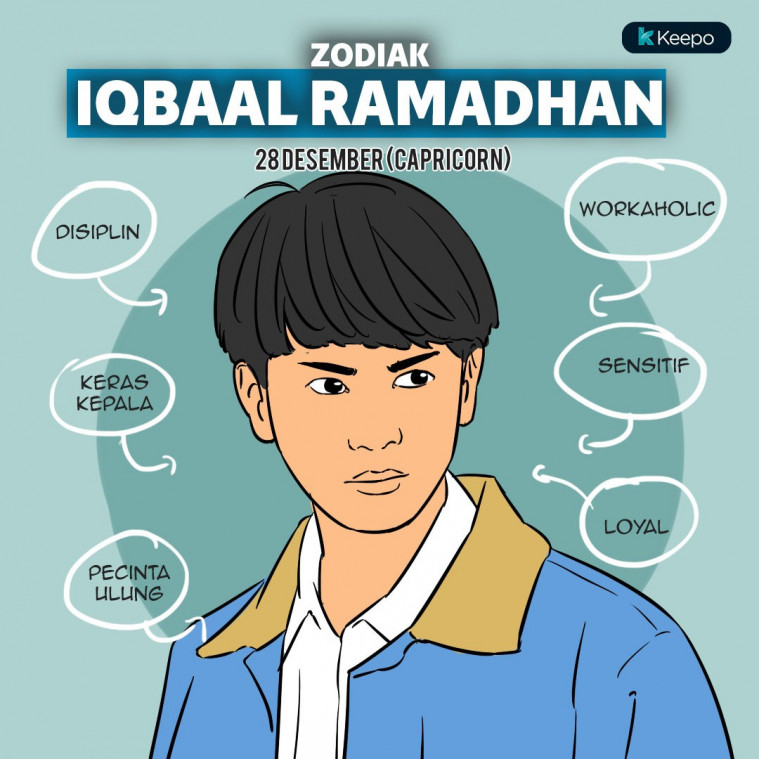 Karakter Capricorn yang Suksesan Karier Iqbaal Ramadhan