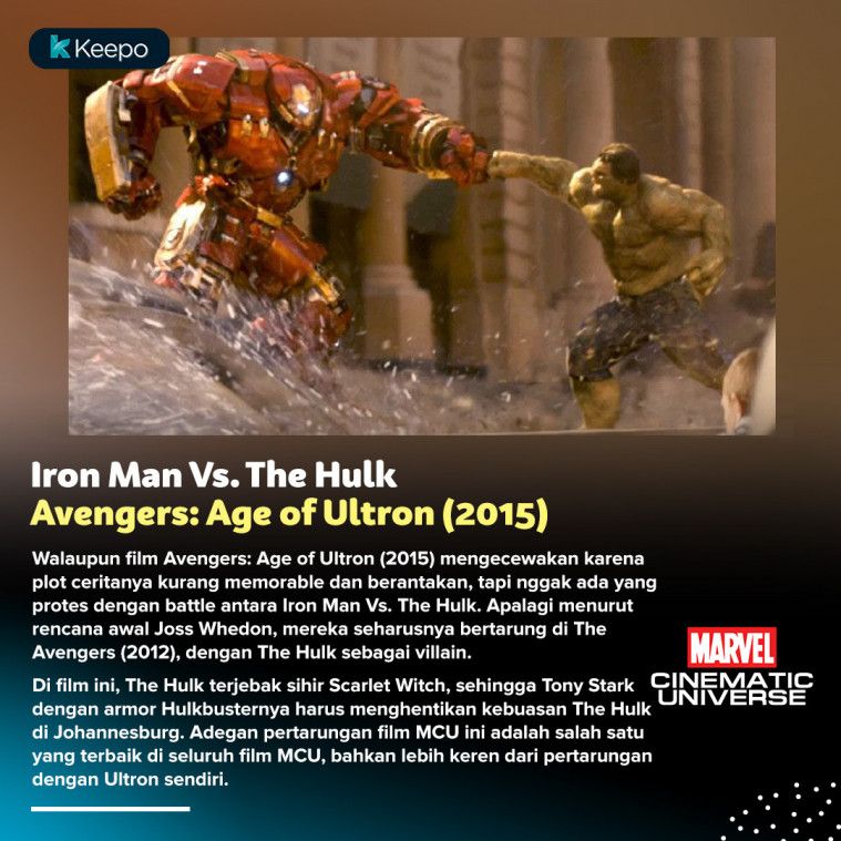 adegan pertarungan film marvel