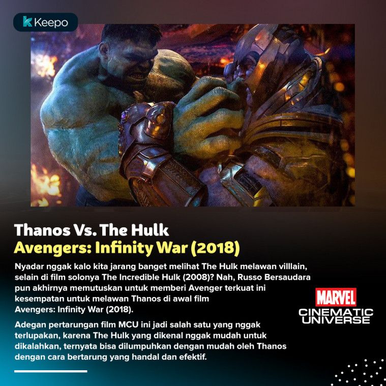 adegan pertarungan film marvel