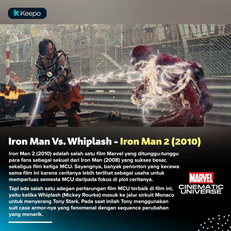 adegan pertarungan film marvel