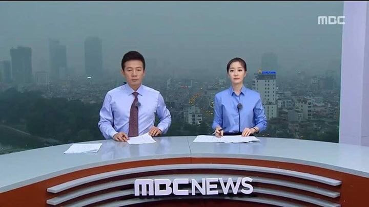 Stasiun berita tidak memakai greenscreen