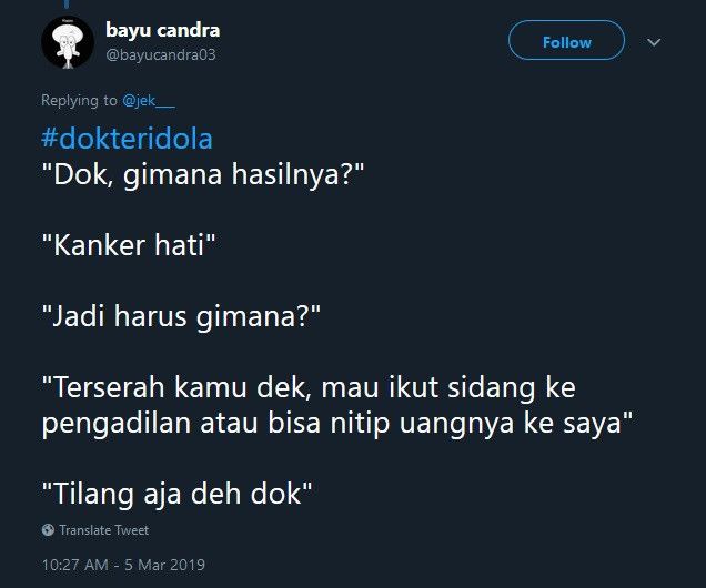 drama pasien vs dokter