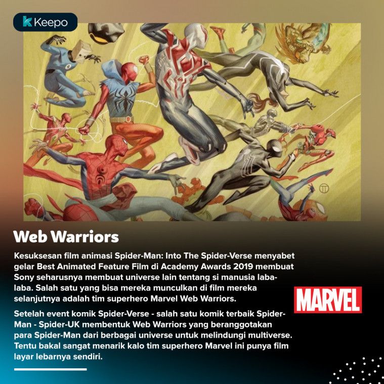 web warriors spider-man marvel
