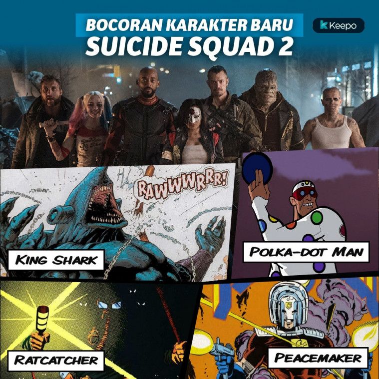 suicide squad 2 new characters