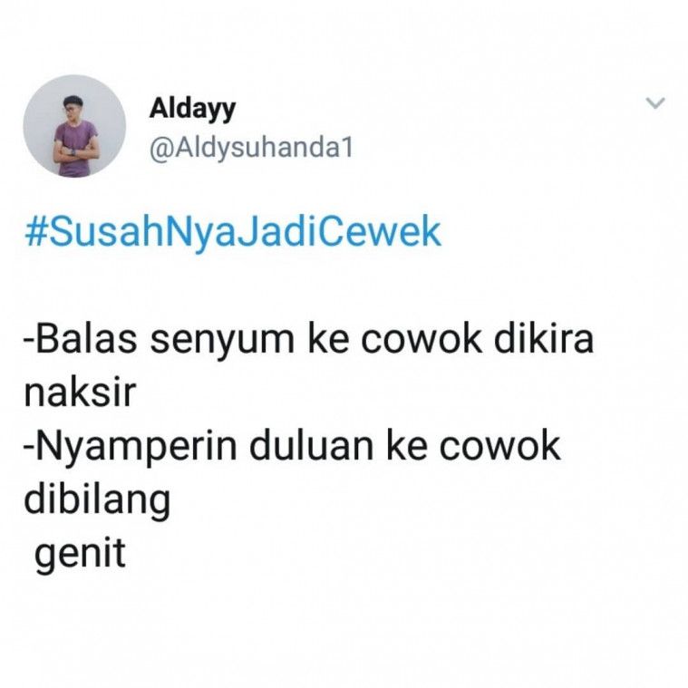 Balas senyum atau nyamperin duluan ke cowok bakalan begini