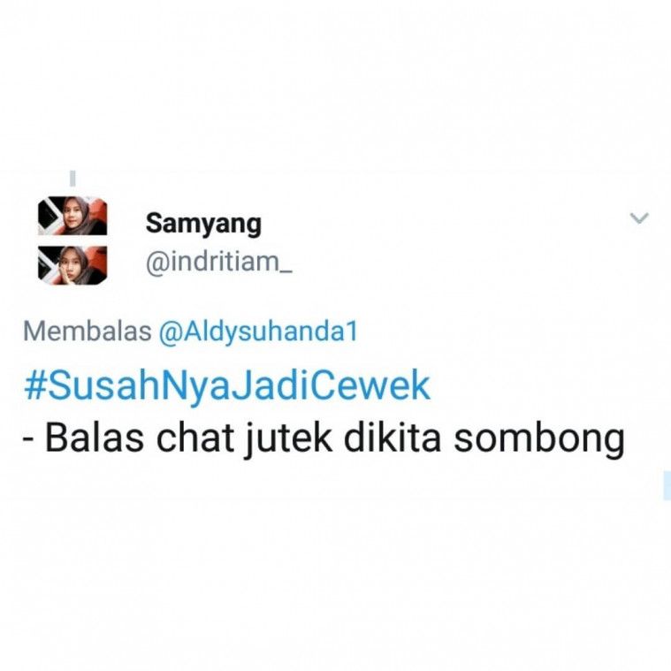 Jutek dikit dicap sombong