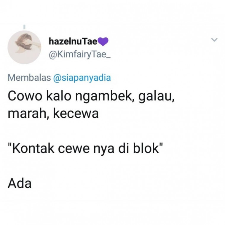 Begini Kata Netizen Kalau Cowok dan Cewek Lagi Marah Kocak