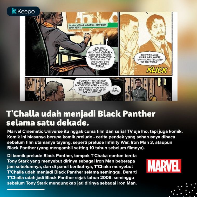 7 Fakta MCU Menarik yang Terungkap Bukan dari Filmnya