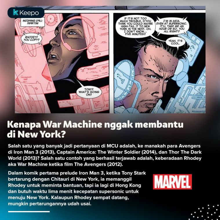 7 Fakta MCU Menarik yang Terungkap Bukan dari Filmnya