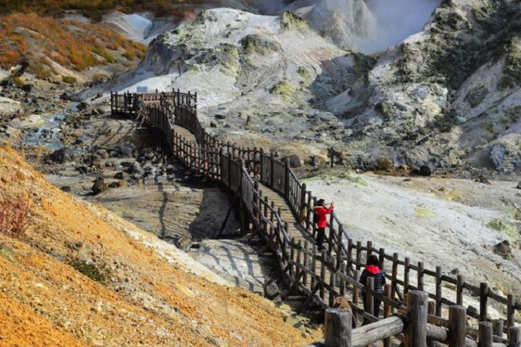 Lembah Neraka di Jepang
