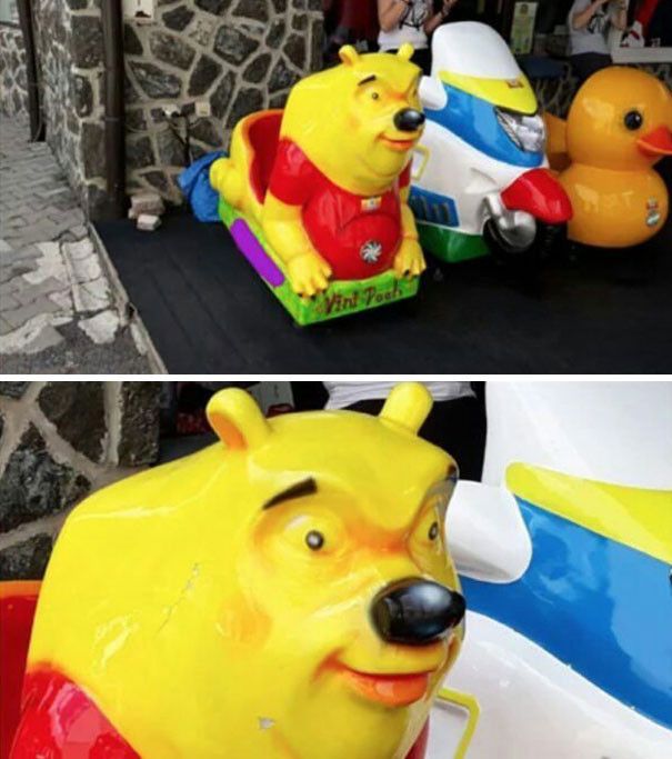 Bentuknya absurd banget deh
