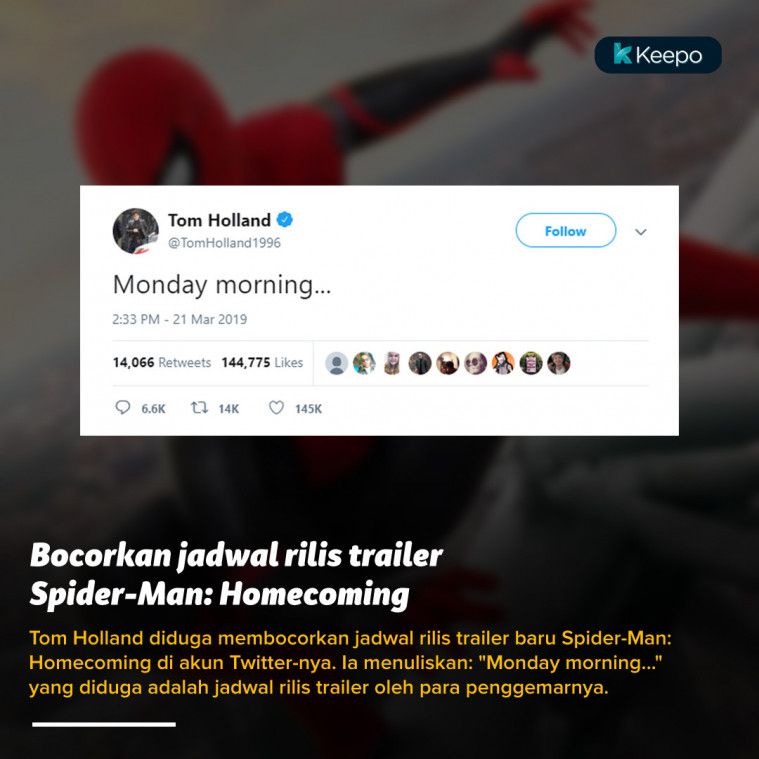 Tom Holland Spoilerman