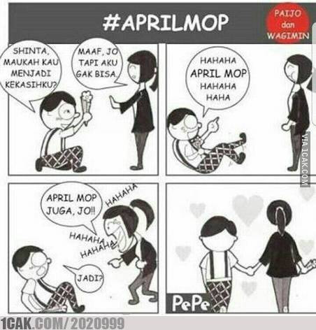April Mop Adalah Hari