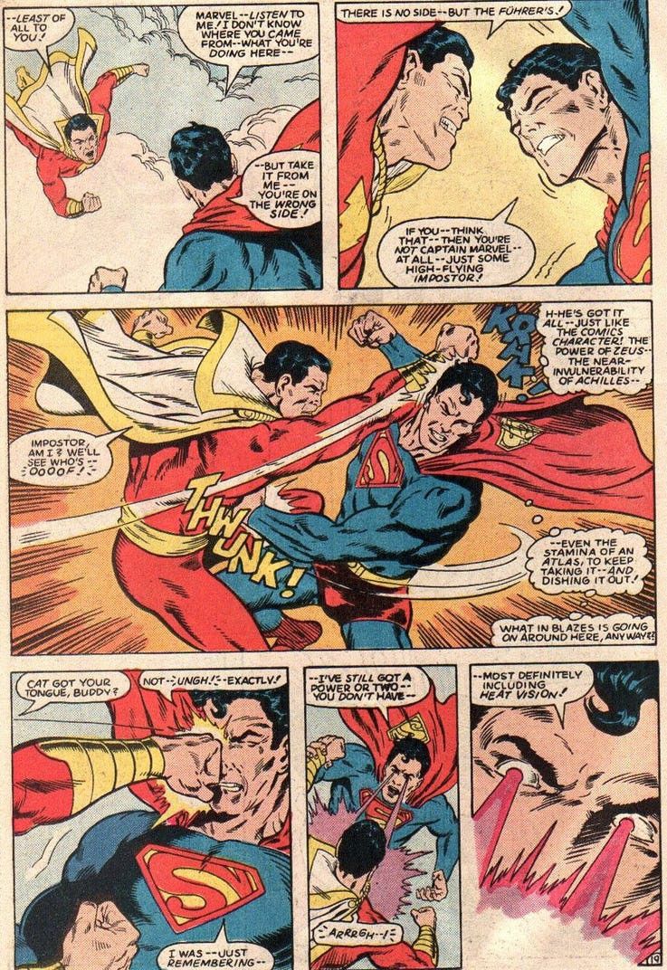 shazam vs superman