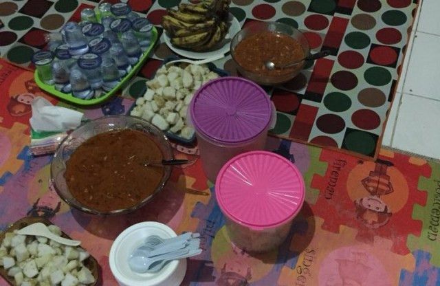 Makanan sudah disiapkan