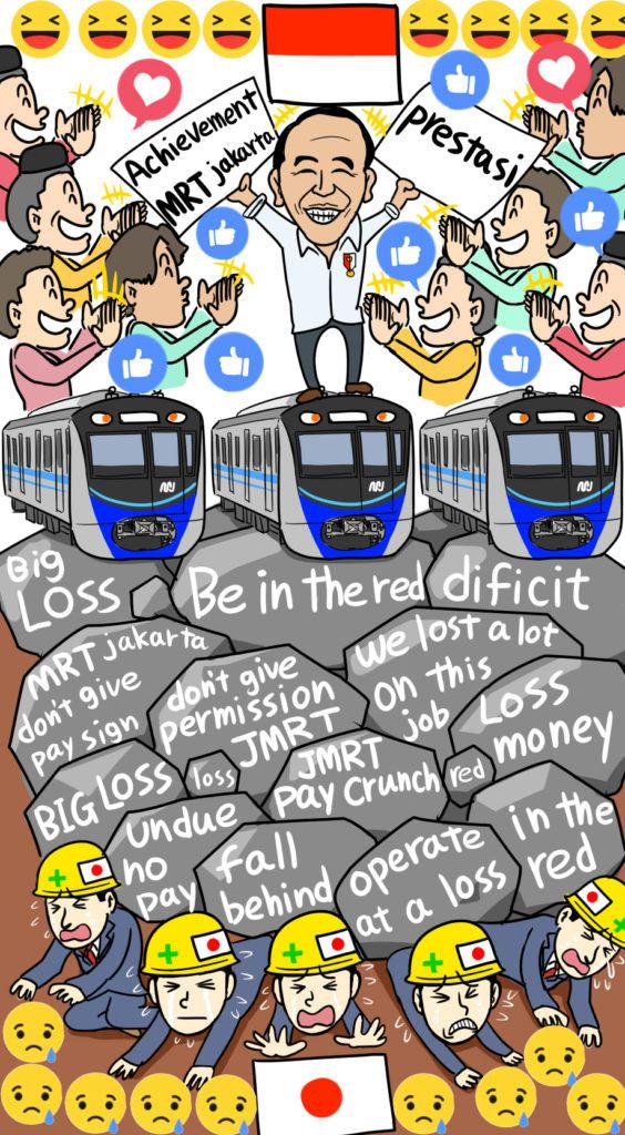 Komik sindiran MRT