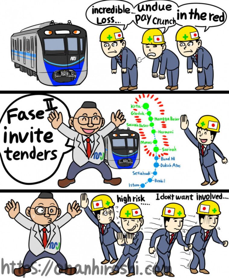 Komik sindiran MRT
