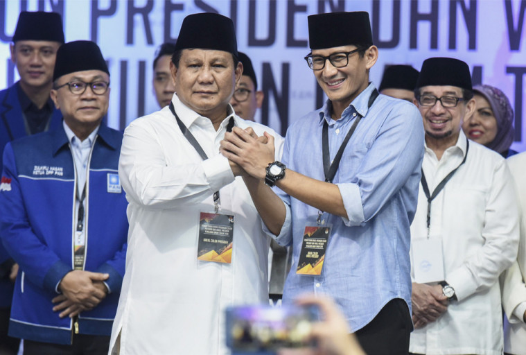Prabowo umumkan calon menteri