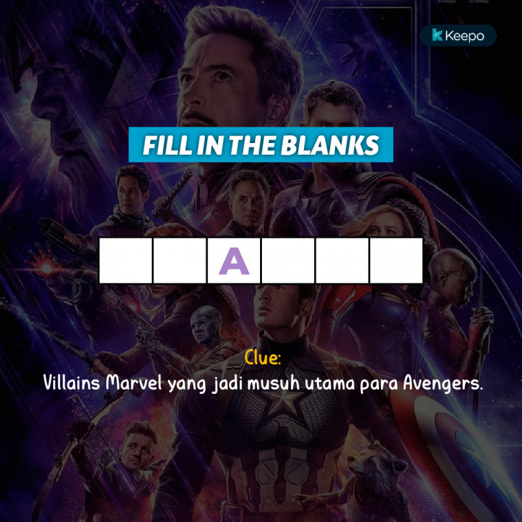 thanos avengers endgame