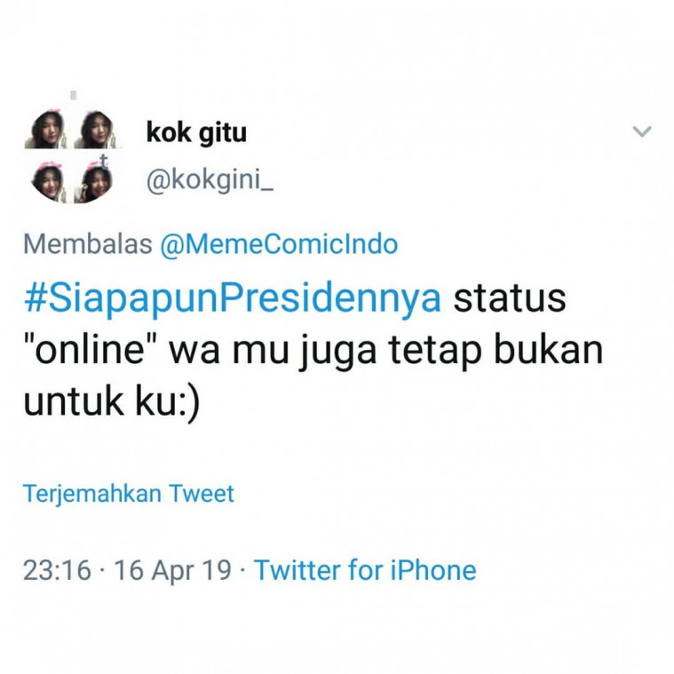 Siapa Pun Presidennya, Inilah 15 Harapan Kocak Netizen Setelah Ikut Mencoblos