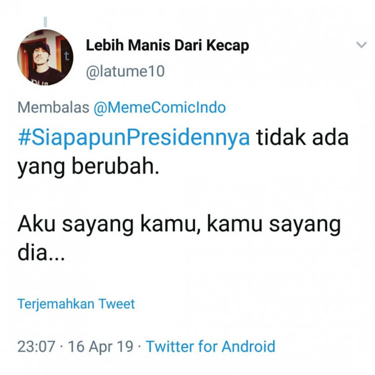 Siapa Pun Presidennya, Inilah 15 Harapan Kocak Netizen Setelah Ikut Mencoblos