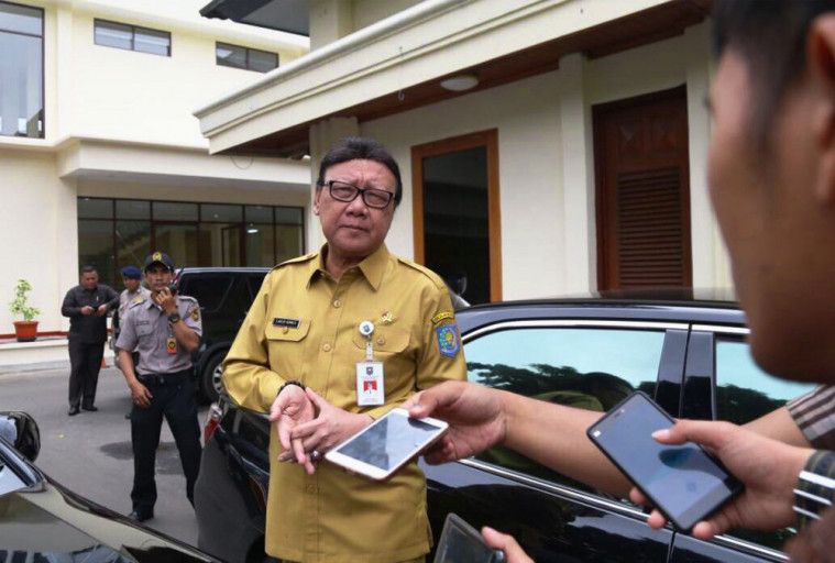 Mendagri Tjahjo Kumolo Bupati Mandailing Natal