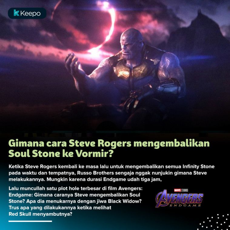 Misteri Plot Hole Film Avengers: Endgame yang Tak Terjawab
