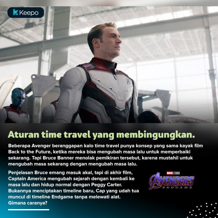 Misteri Plot Hole Film Avengers: Endgame yang Tak Terjawab