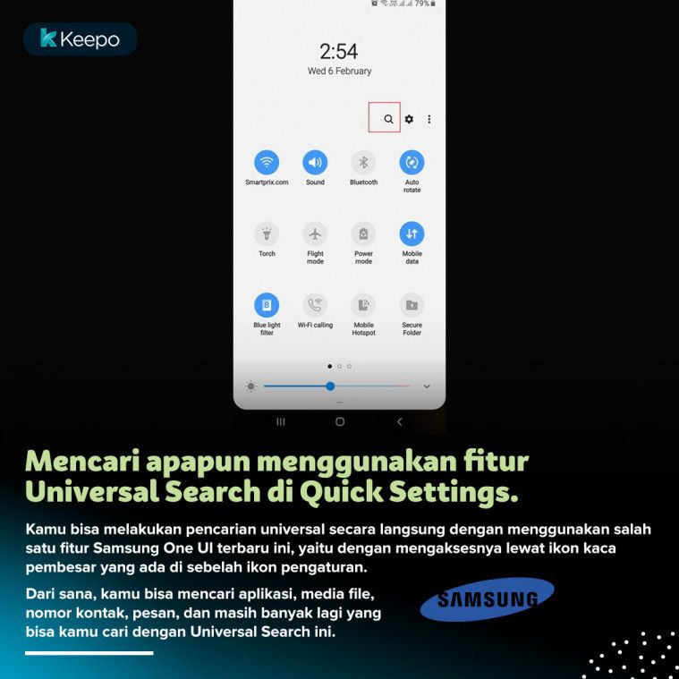 Samsung one ui home