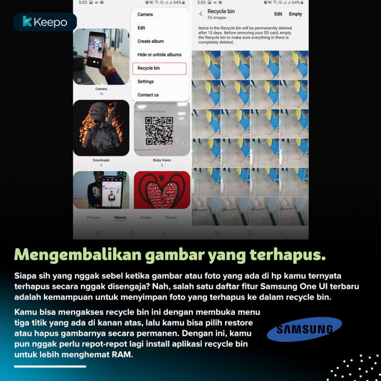 ui samsung terbaru