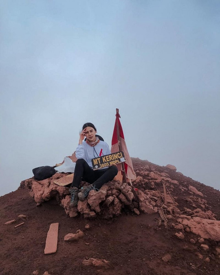 Artis naik gunung
