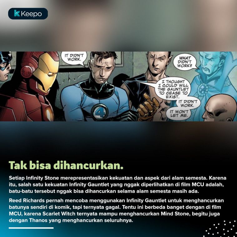 7 Kekuatan Infinity Gauntlet yang Tak Diperlihatkan di Film