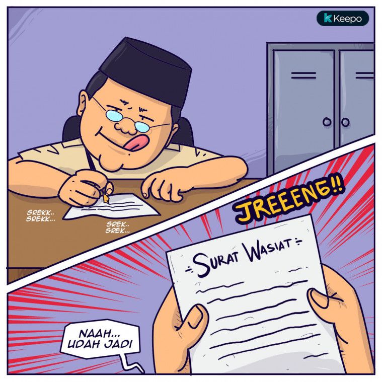 Surat wasiat Prabowo