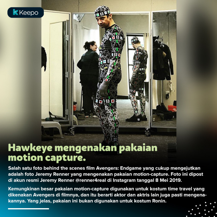 9 Momen Foto Behind the Scenes Film Avengers: Endgame