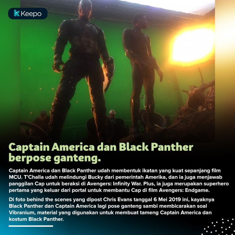 9 Momen Foto Behind the Scenes Film Avengers: Endgame
