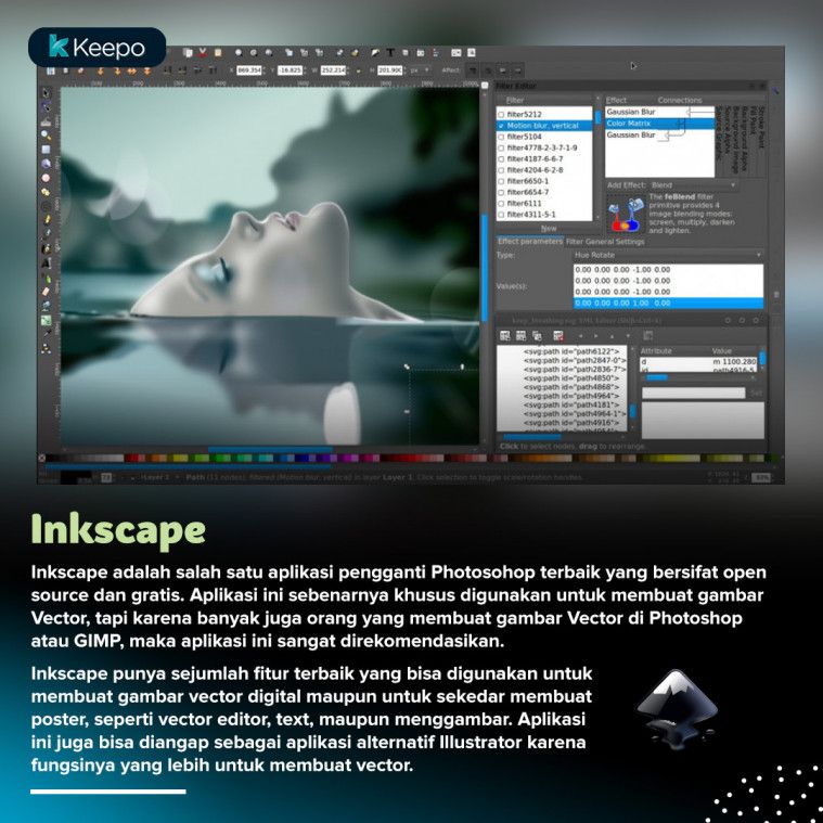 6 Aplikasi Pengganti Photoshop Terbaik untuk Linux