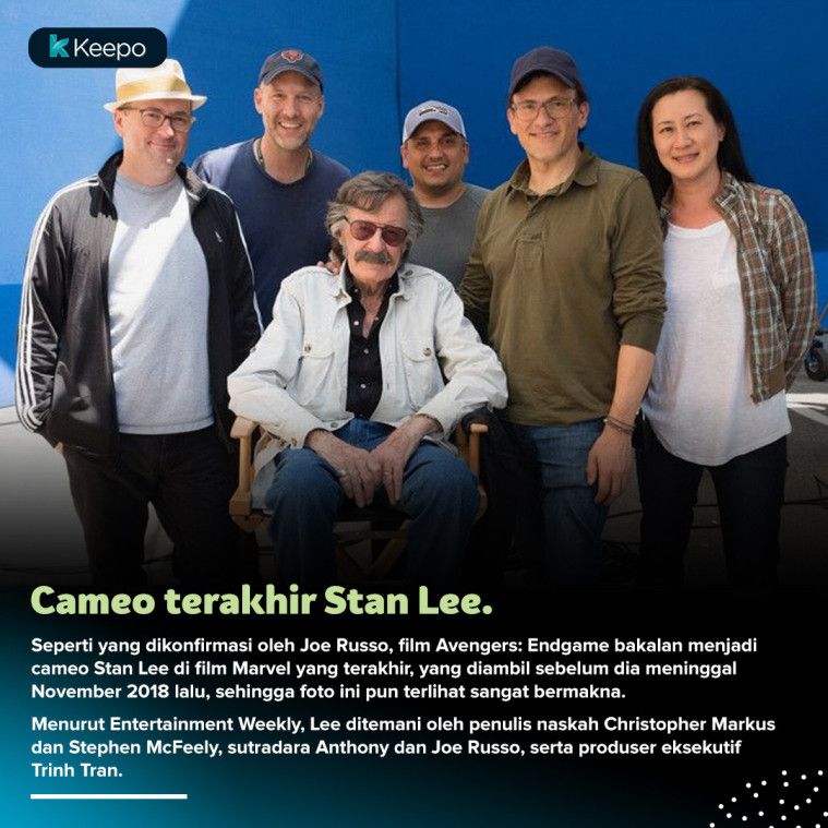 9 Momen Foto Behind the Scenes Film Avengers: Endgame