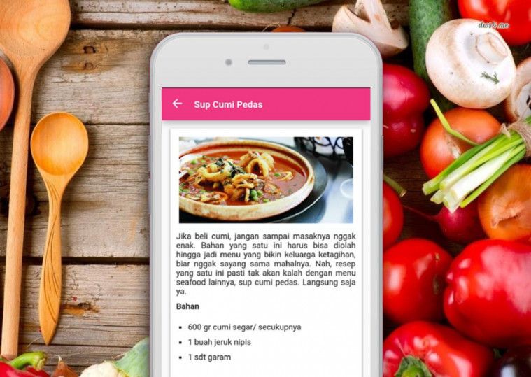 Aplikasi resep makanan terbaik 1