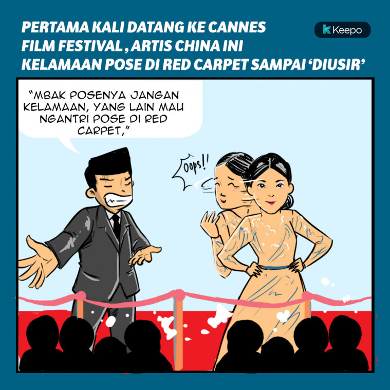 Shi Yanfei diusir dari Cannes Film Festival