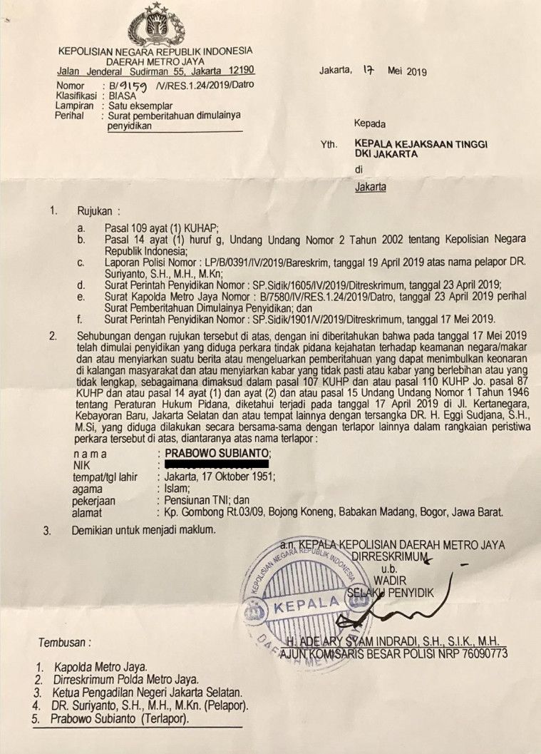 Prabowo Subianto