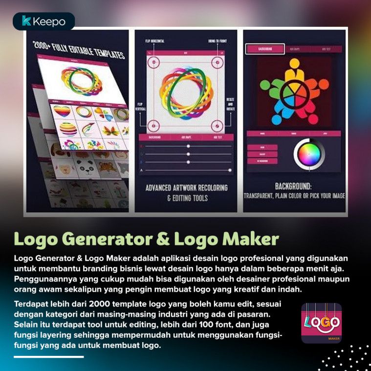 22 Desain logo online gratis terbaik