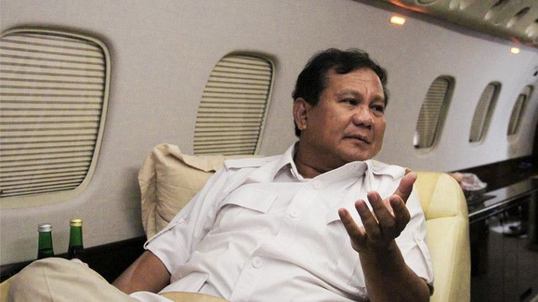 Prabowo Subianto Terbang ke Dubai bersama Anggota Parlemen Rusia